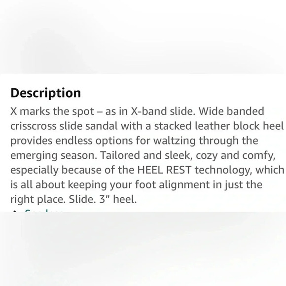 New in box Aerosoles high alert blue denim sandals 6.5 block heel x cross - Picture 3 of 16